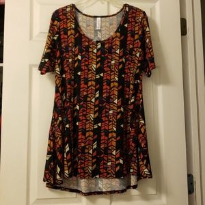Multi-color printed Tunic